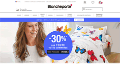 Desktop Screenshot of blancheporte.be