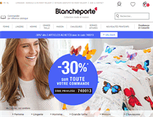 Tablet Screenshot of blancheporte.be